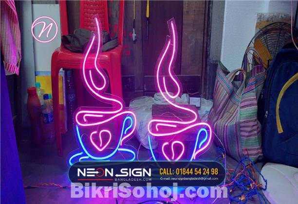 Best LED Neon Sign Company Board Price in Bangladesh